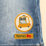 Jeans Shorts "Drive & Fun" mit Auto Print für Jungen