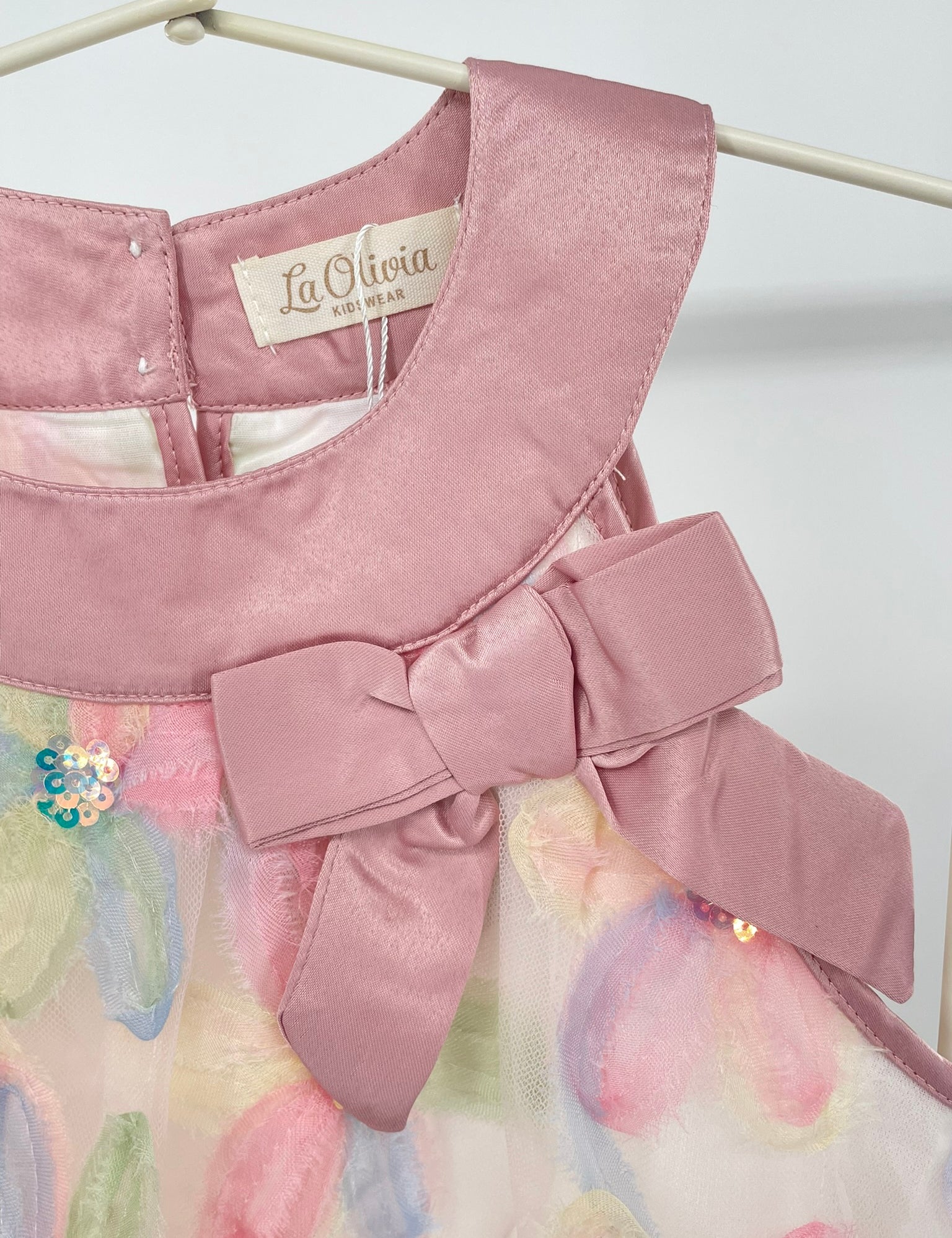 Ballonkleid mit Blumenmuster für Mädchen