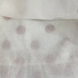 Gepunktetes Kleid Weiß-Rosa mit Rüschen für Mädchen