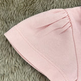 Baby Body Rosa im Polo-Stil für Mädchen