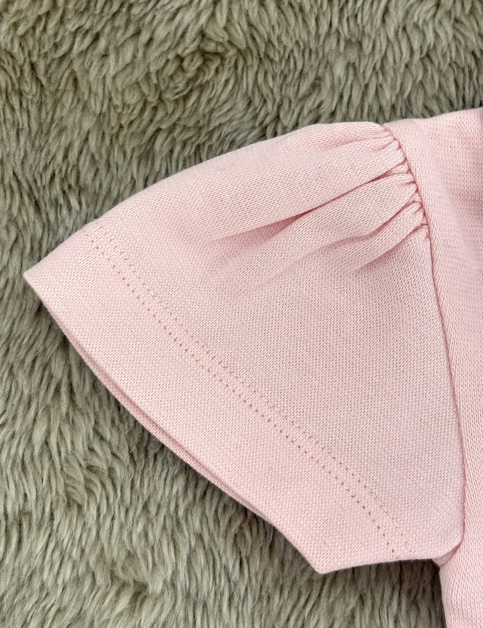 Baby Body Rosa im Polo-Stil für Mädchen