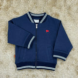Baby Jacke Dunkelblau mit Streifen für Jungen