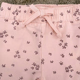 Baby Hose Rosa mit Blumen für Mädchen