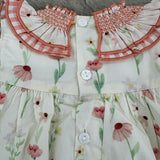 Baby Kleid mit Blumendruck & Windelhöschen