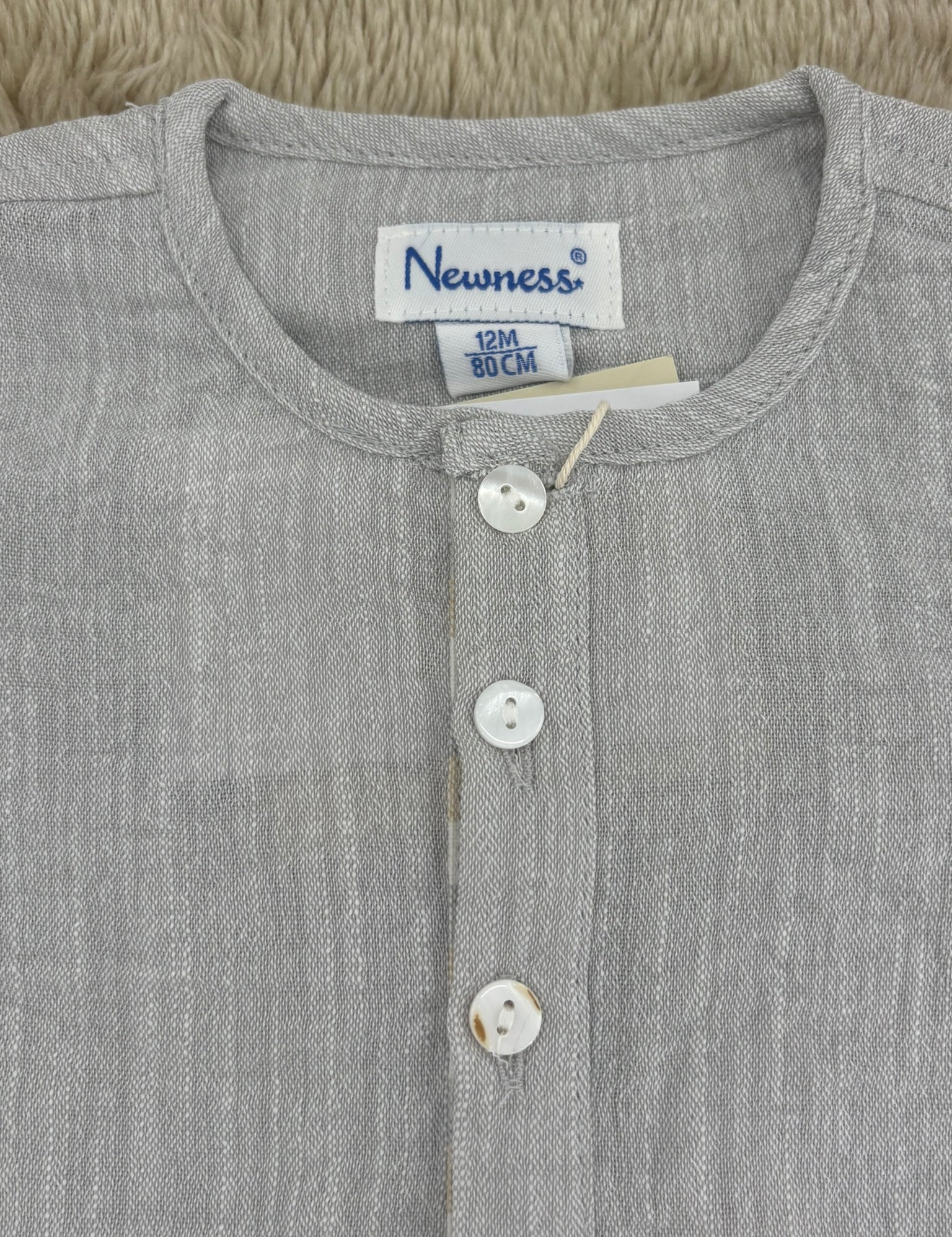 Baby Set Leinenhemd & Shorts für Jungen