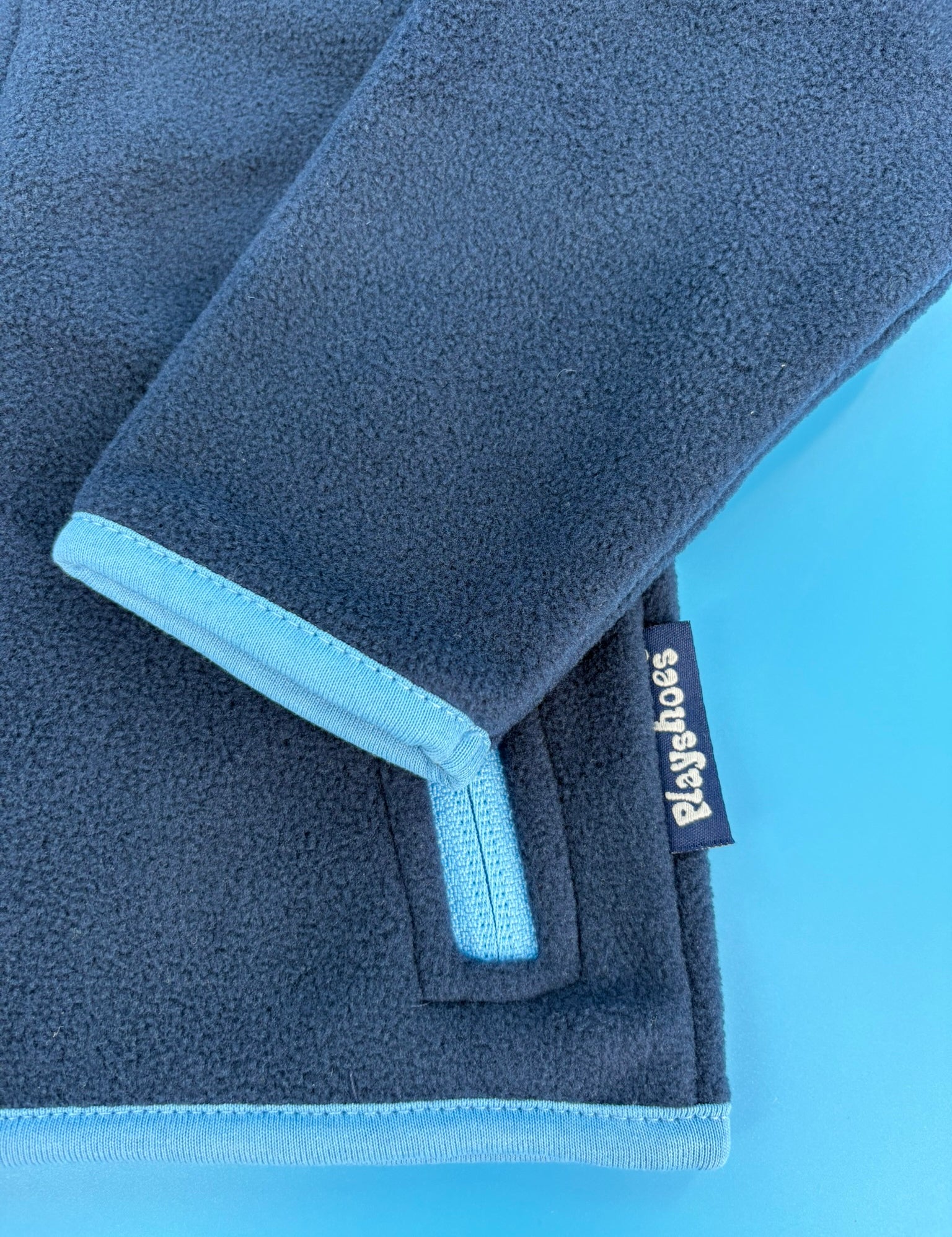 Fleecejacke Marineblau