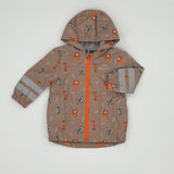 Outdoor Jacke Wildtiere Beige