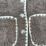 Teddyjacke Braun