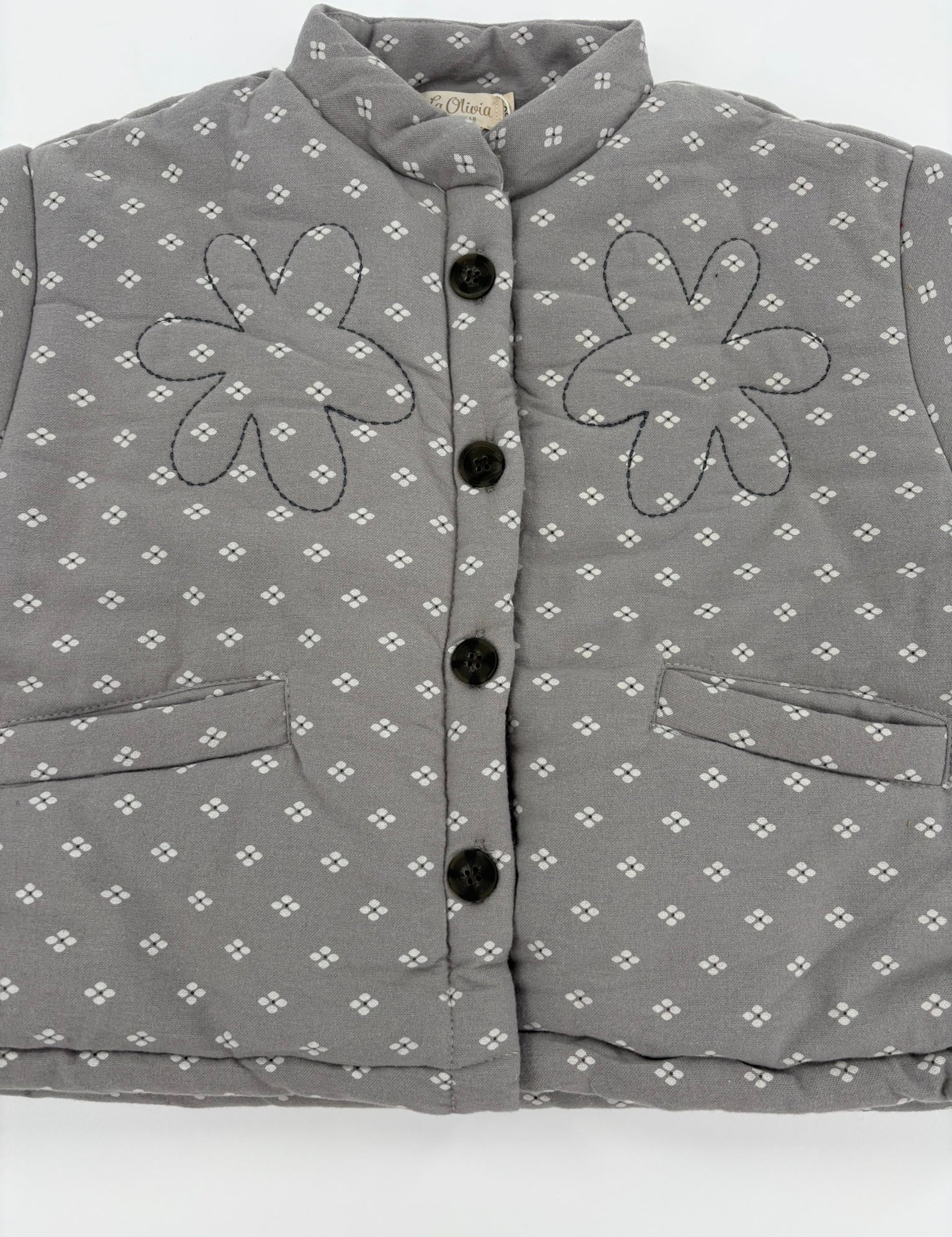 Pufferjacke Grau