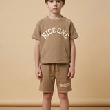 "Nice One" Beige Set for Boys