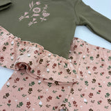 Baby Set Blumendruck