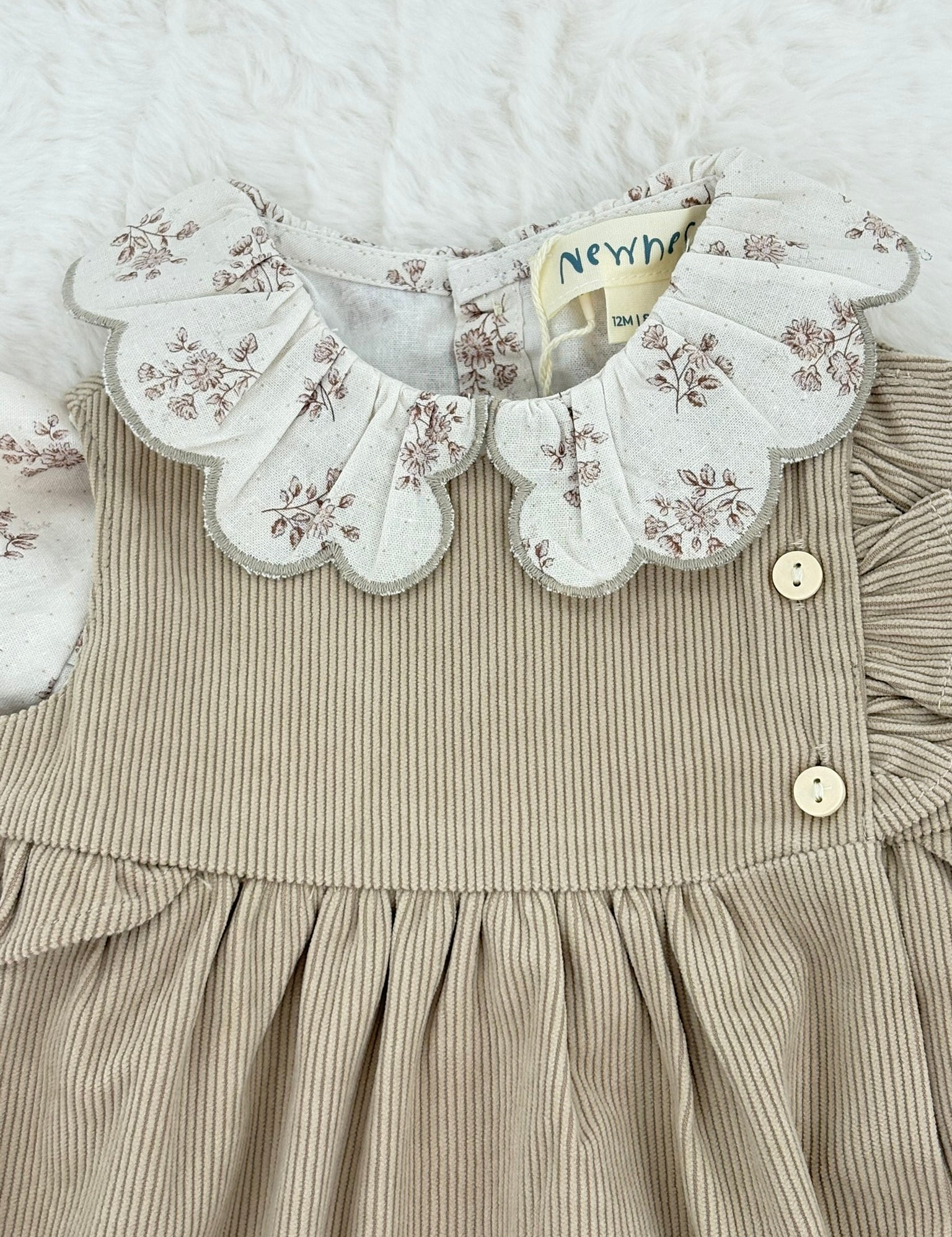 Set Kordkleid  & Bluse
