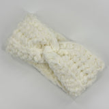 Handgehäkeltes Chenille-Stirnband