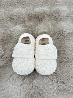 Hausschuhe „New Slogges“ aus Baumwolle – Taupe & Vanilla