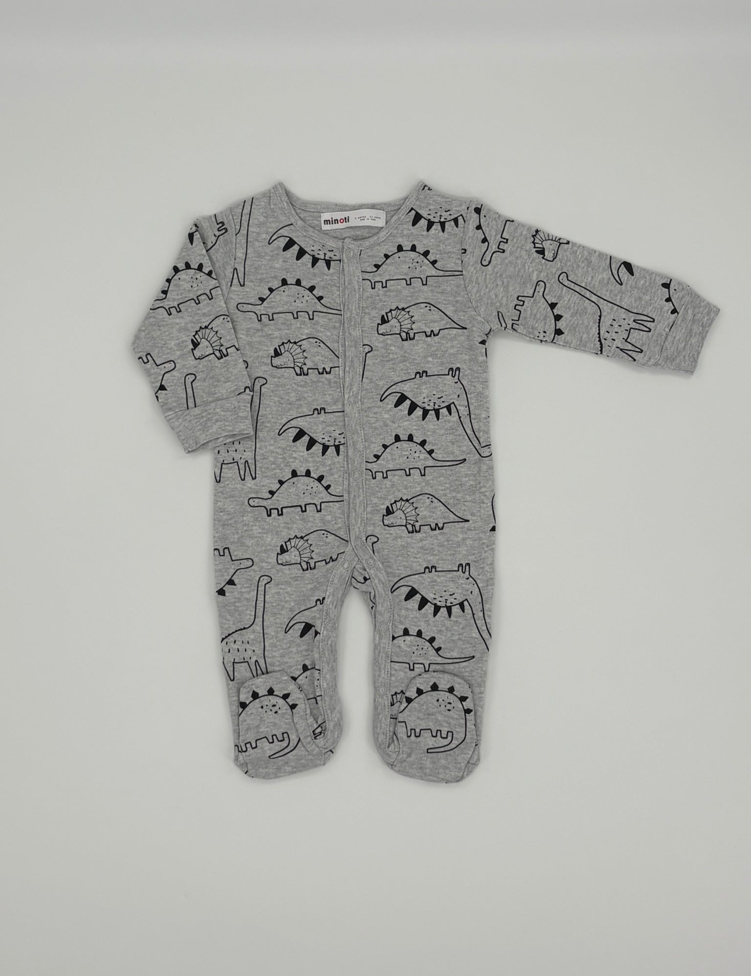 Baby-Schlafanzug mit Dinodruck