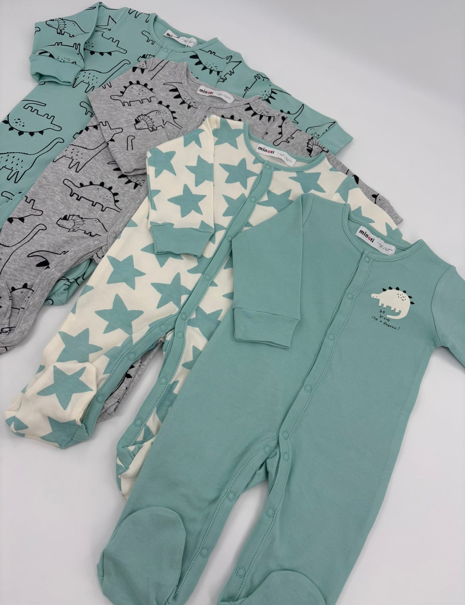 Baby-Schlafanzug mit Dinodruck