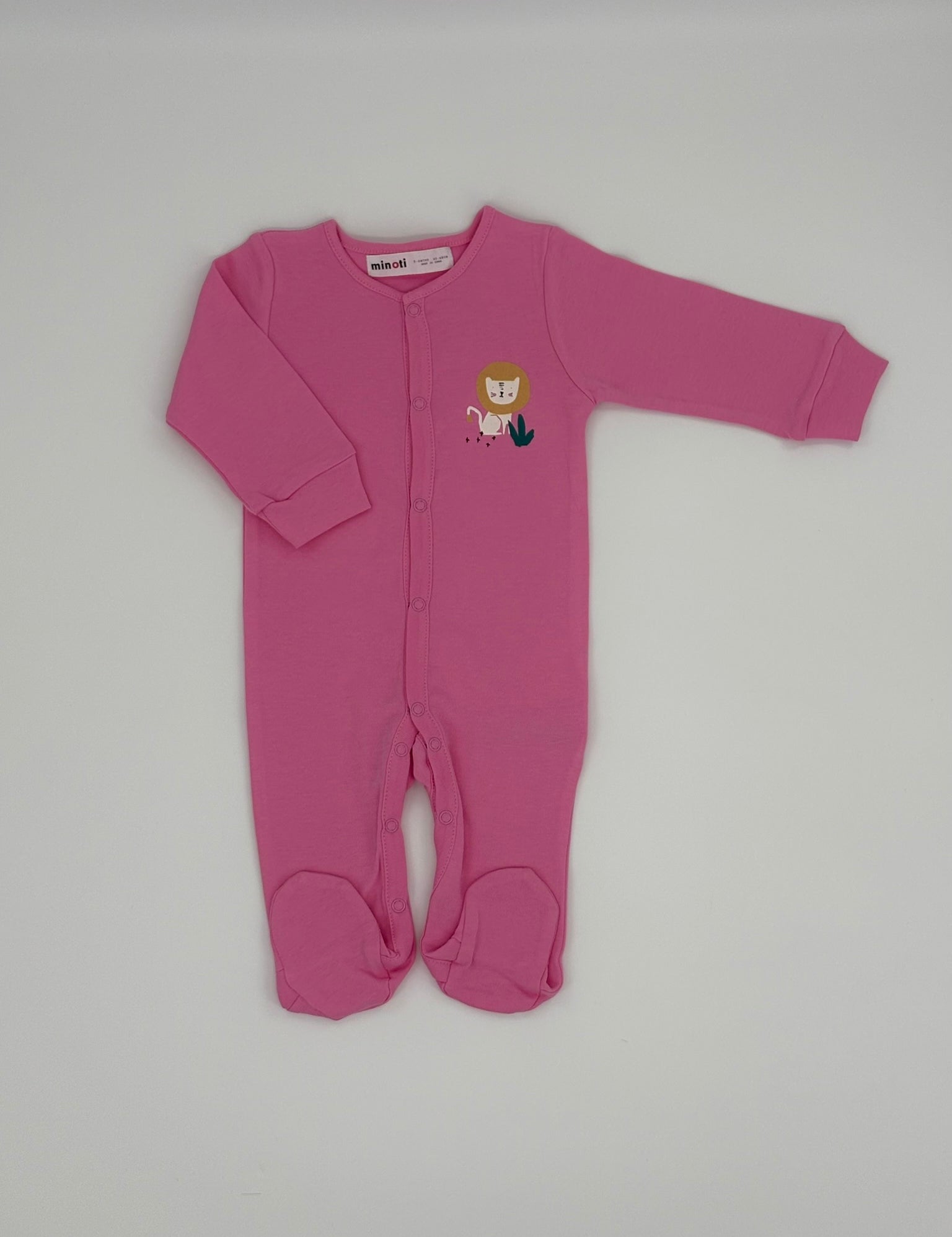 Baby-Schlafanzug mit Dschungeltieren