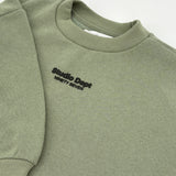 Sweatshirt „Studio Dept“ Olivgrün