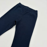 Ripp-Leggings mit Schlag