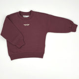 Sweatshirt „Studio Dept“ Burgunder