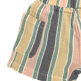 Bunt gestreifte Shorts für Jungen