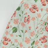 Blumenkleid mit Karokragen