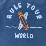 Surfboard Print T-Shirt für Jungen