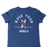 Surfboard Print T-Shirt für Jungen