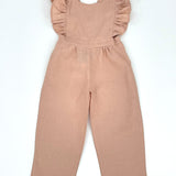 Leinen-Latzhose für Mädchen