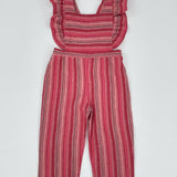 Verspielter Jumpsuit mit Streifen für Mädchen