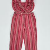 Verspielter Jumpsuit mit Streifen für Mädchen