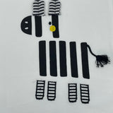 Zebra Print Set für Jungen