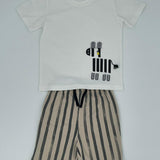 Zebra Print Set für Jungen