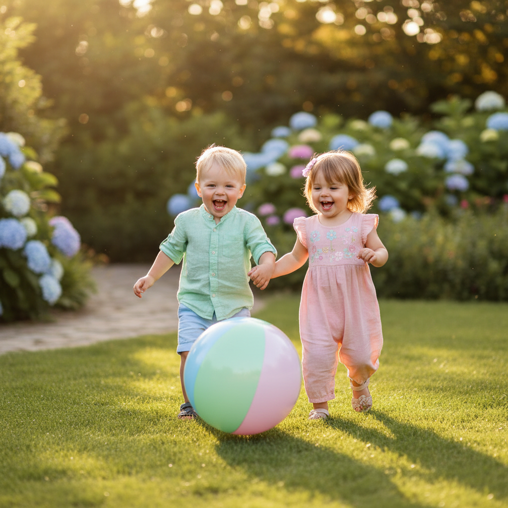 Kleinkinder beim Spielen